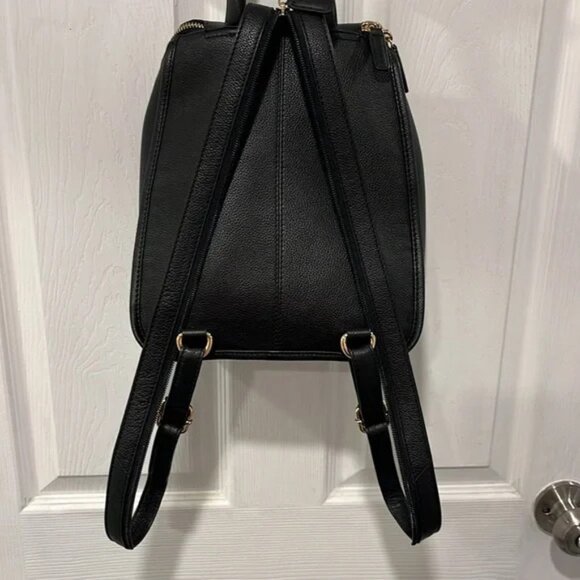 OSPREY LONDON The Rhoda Leather & Suede Backpack - Picture 2 of 10